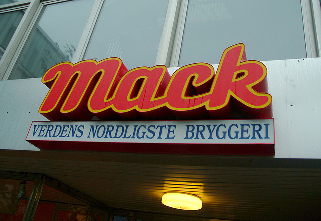 Mack Brewery sign