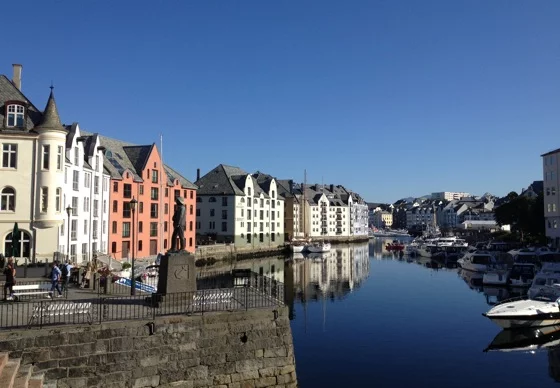 Beautiful morning in Ålesund