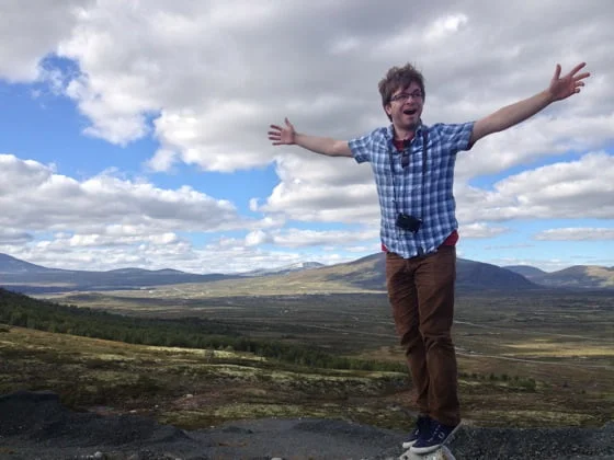 Chris on Dovrefjell