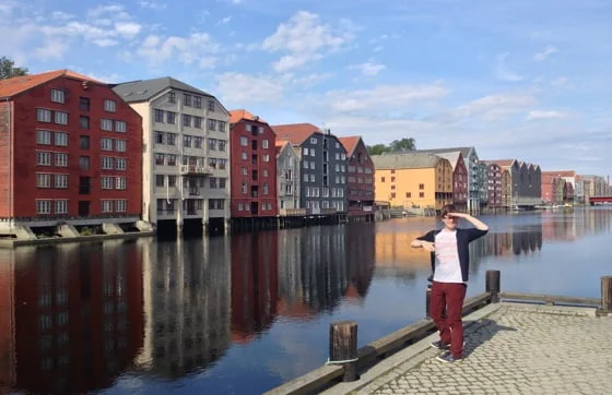 Chris in Trondheim