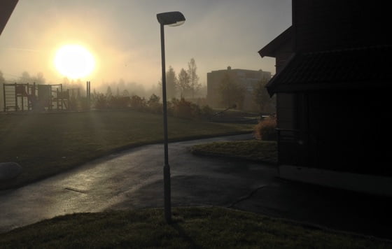 Fog at Moholt