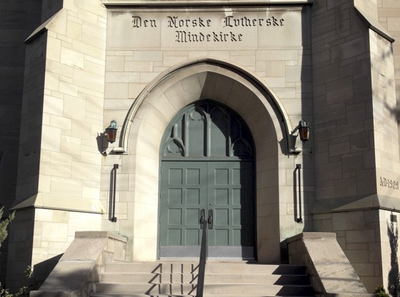Norwegian Lutheran Church in Minneapolis.