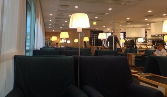 SAS Business lounge at Stockholm Arlanda