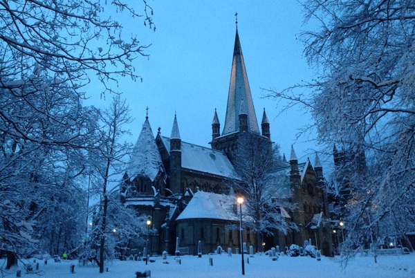 Nidaros Domkirke winter