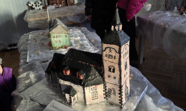 Røros Church in gingerbread