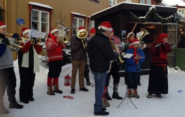 Music at the Christmas Market