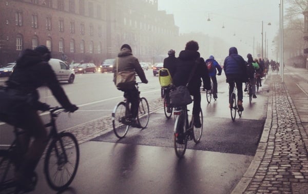 Copenhagen rush-hour