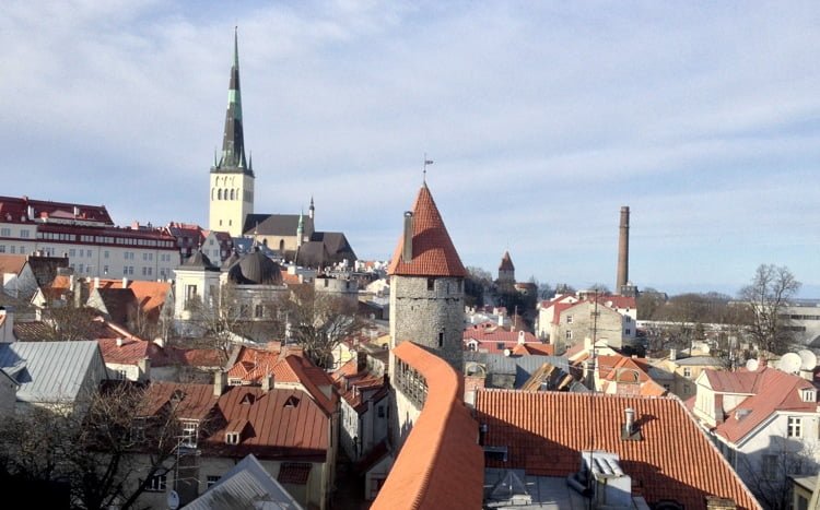 View from the old city wall