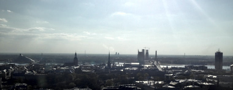 View across Riga