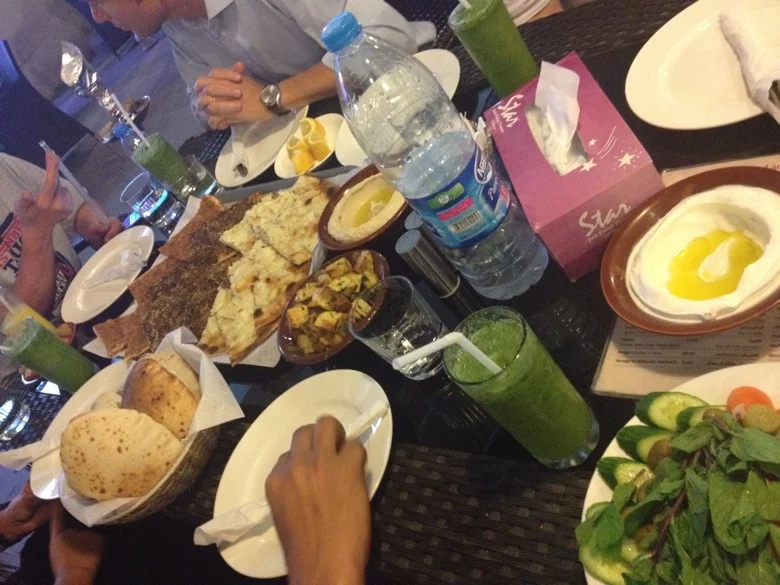 Dinnertime at Souq Waqif