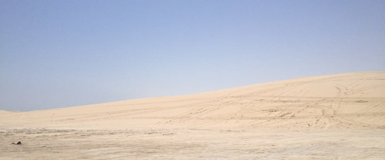 Qatar desert