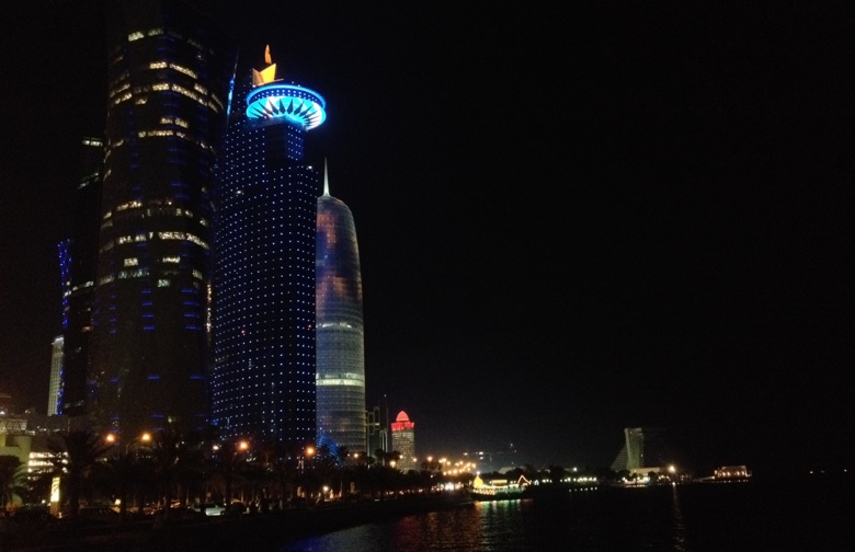 Doha by night