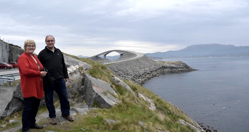 Parents on the Atlantic Road