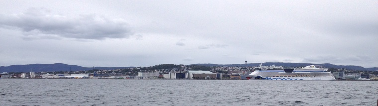 Trondheim from the water