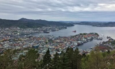 Bergen funicular viewpoint