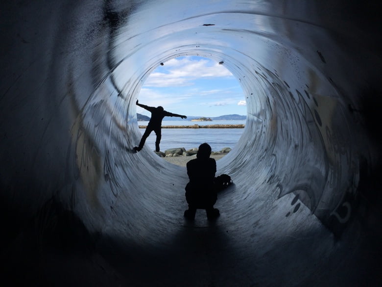 Tunnel at Lade