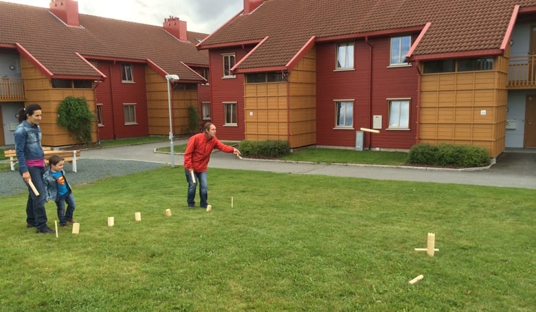 How to play kubb