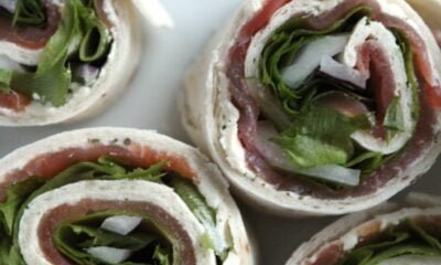 Salmon wraps