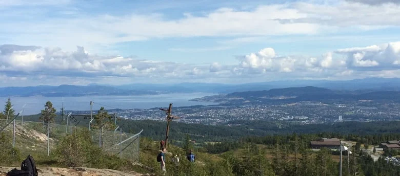 View from Gråkallen