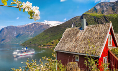 A house by a Norwegian fjord