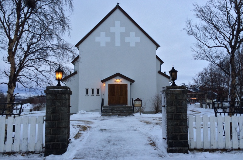 Kirkenes Church in northern Norway. Photo: David Nikel.