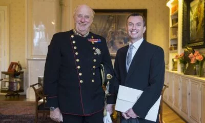 King Harald and Artur Wilczynski