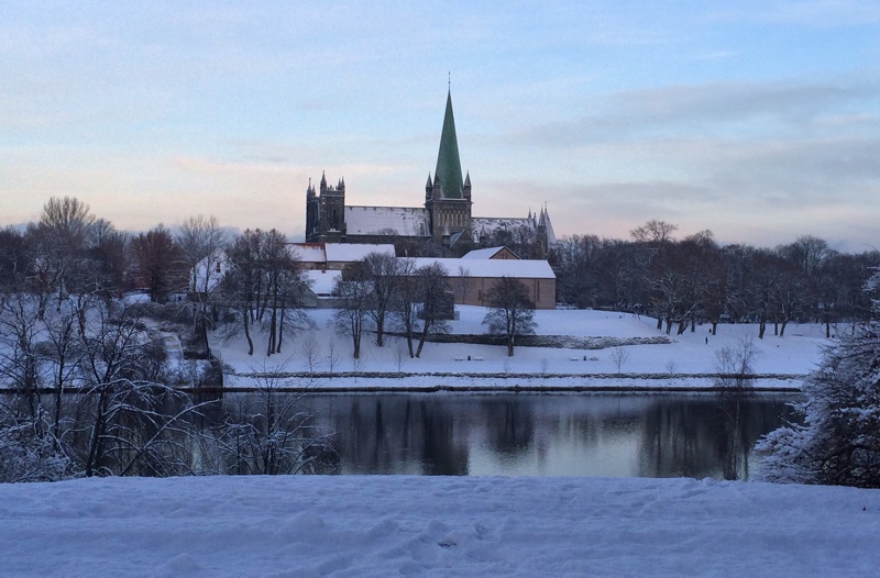 Nidaros Cathedral winter