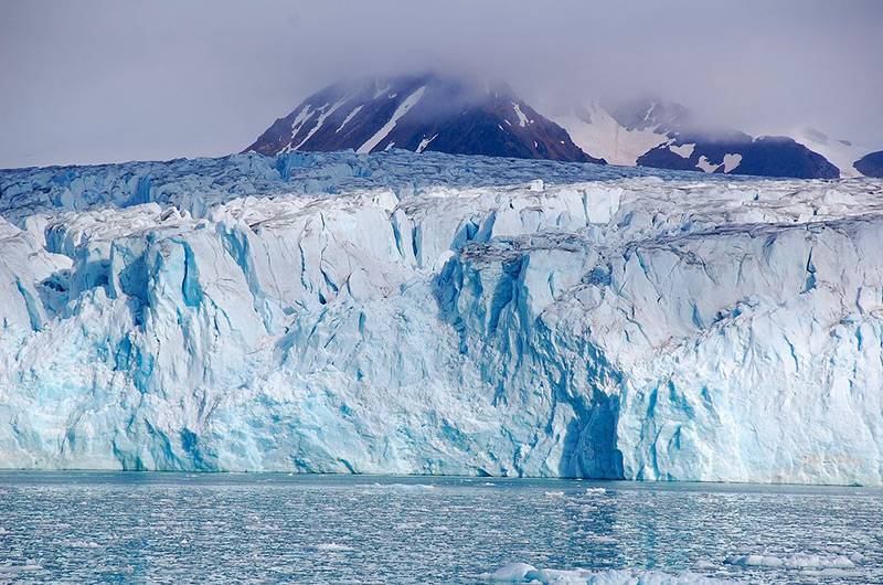 An iceberg in Svalbard