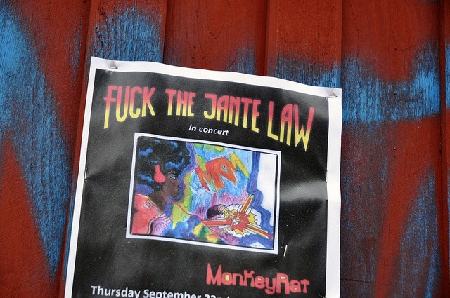 Anti Jante law poster