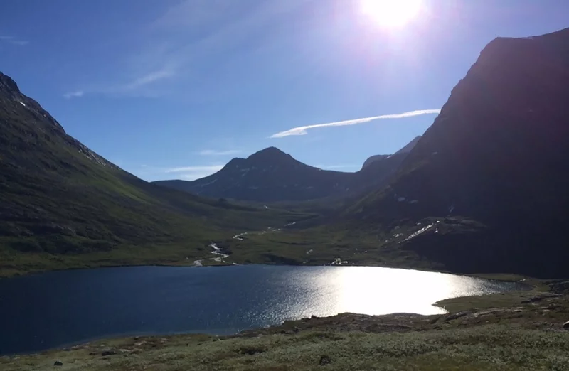 Scenery above Trollstigen