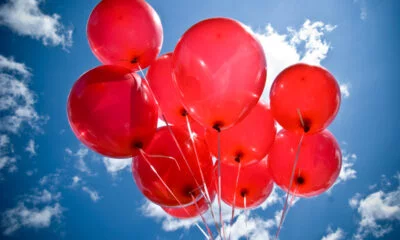 Red balloons