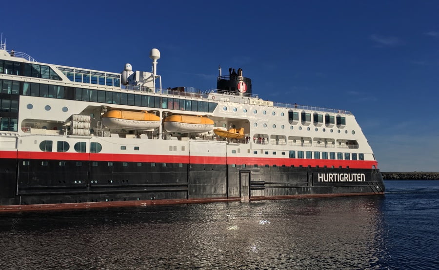 Hurtigruten in Svolvær