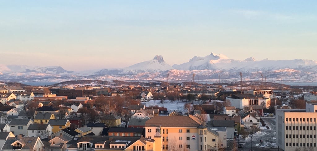 View from Radisson Blu Bodø