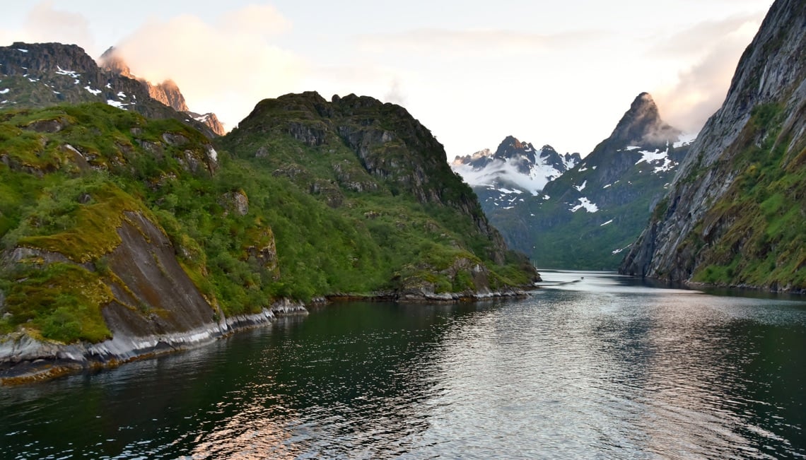 Trollfjord near Svolvær