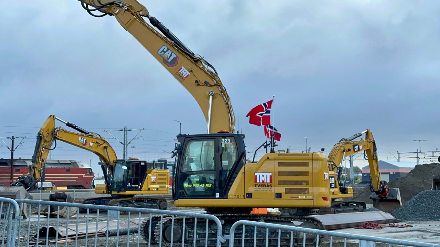 Construction site in Trondheim, Norway. Photo: David Nikel.