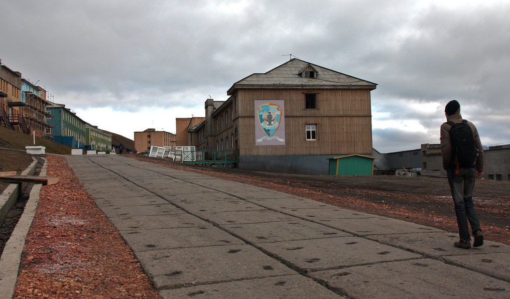 Barentsburg on Svalbard