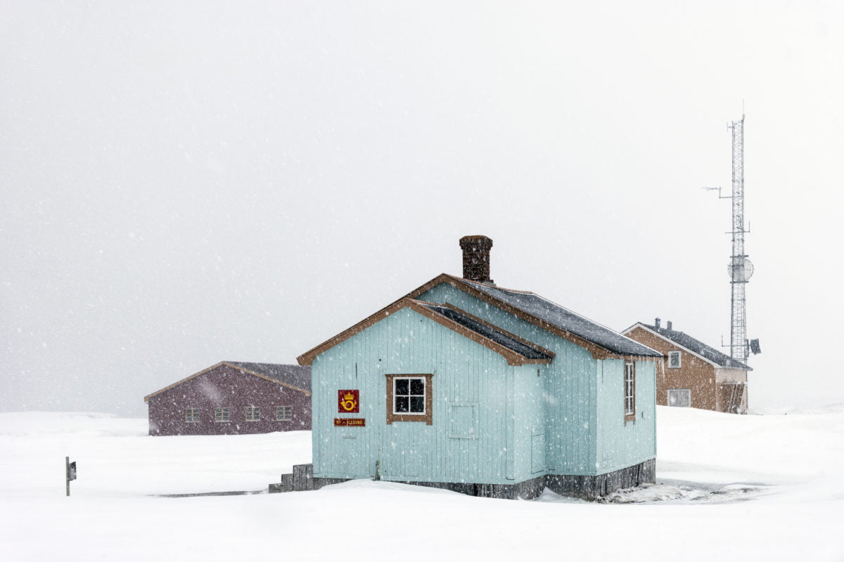 Researchers on Svalbard