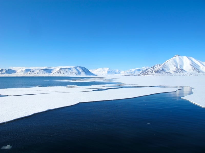 Billefjorden on Svalbard