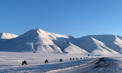 Snowscooter life in Svalbard
