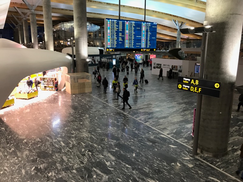 New-look Oslo Airport terminal