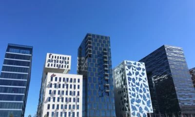 Business district in Oslo. Photo: David Nikel.
