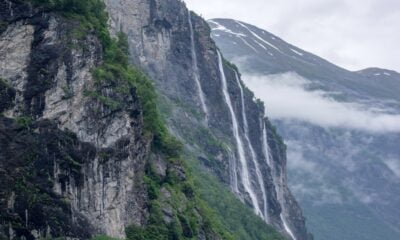 Stunning waterfalls in Norway