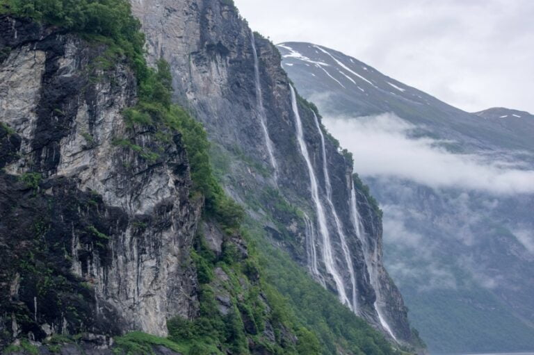 Stunning waterfalls in Norway
