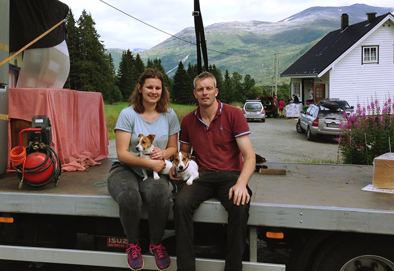 British farmers in Norway