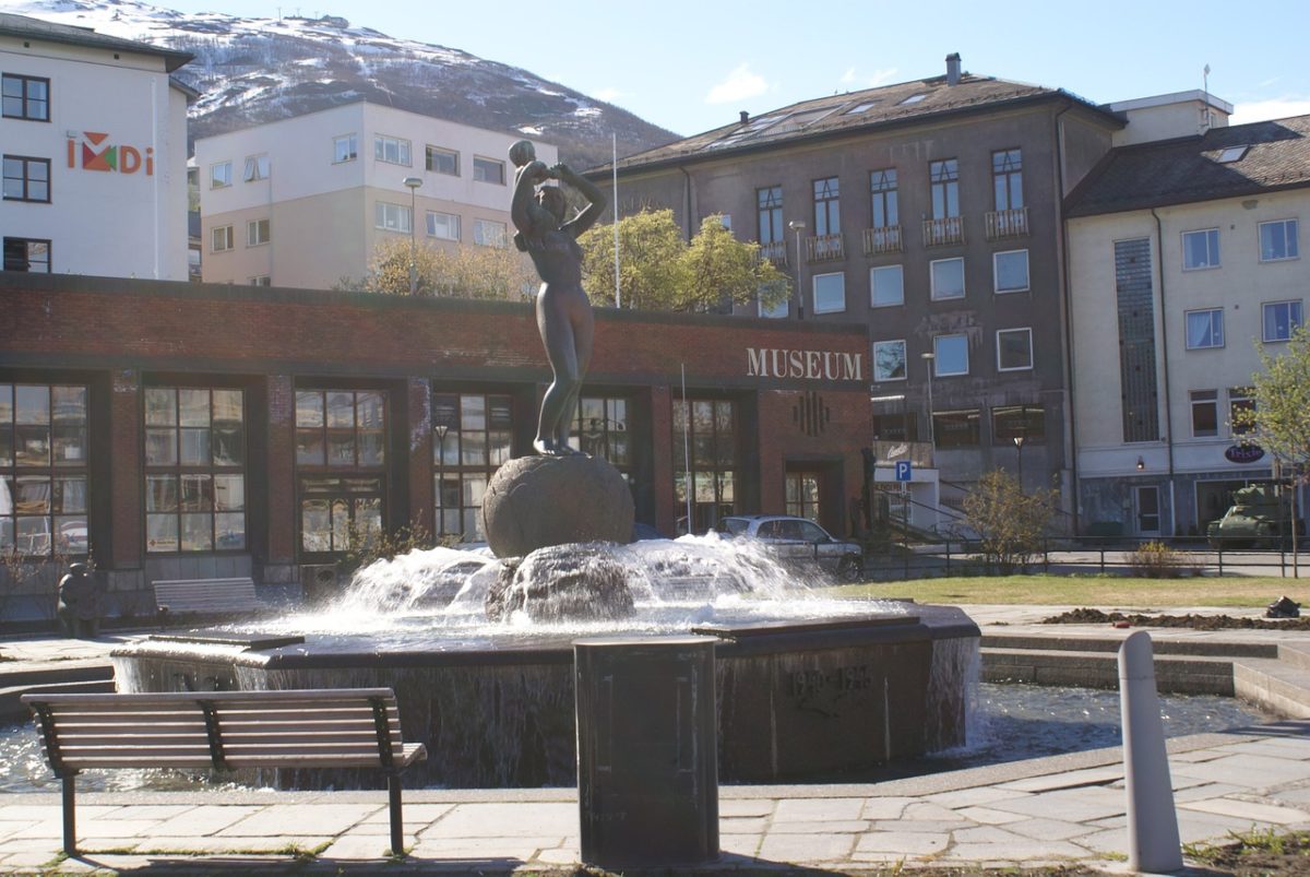Narvik town square
