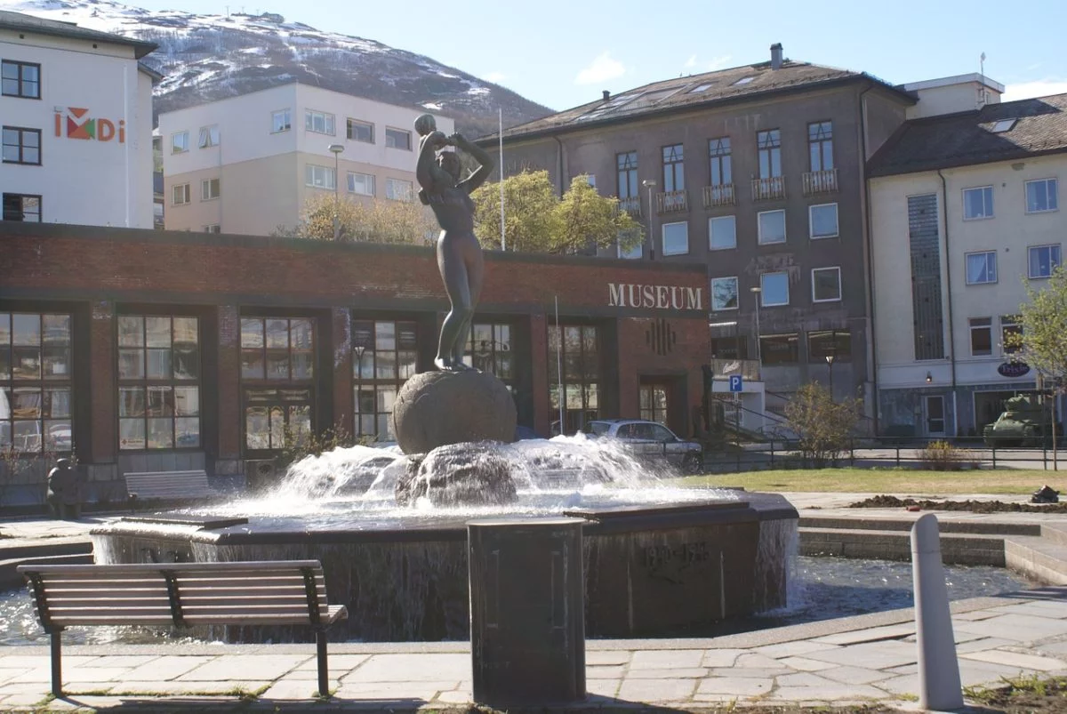Narvik town square