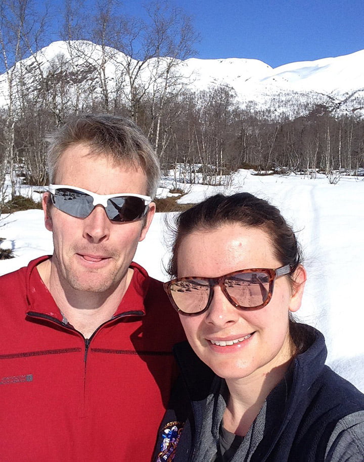 Farming in the Norwegian winter