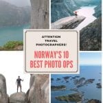 Is Norway the world's most photogenic country? Here are the 10 best travel photo opportunities.