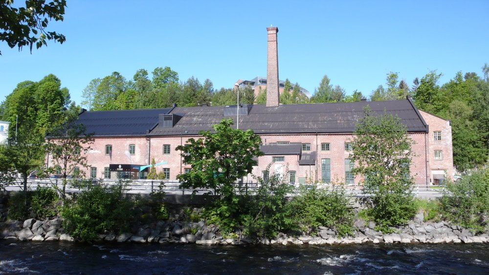 The regional Vitensenteret Innlandet (science centre) in Gjøvik, housed in the former glassworks and distillery factory.