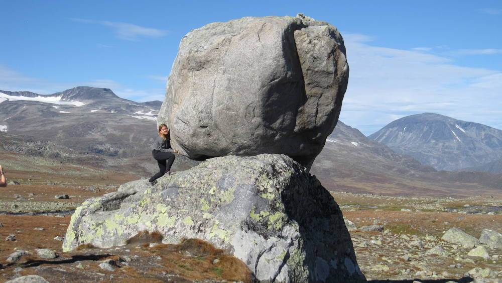 Playing around on Valdresflya in Jotunheimen national park